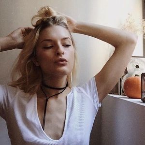 Free People Loose Cotton Scoop Neck Top